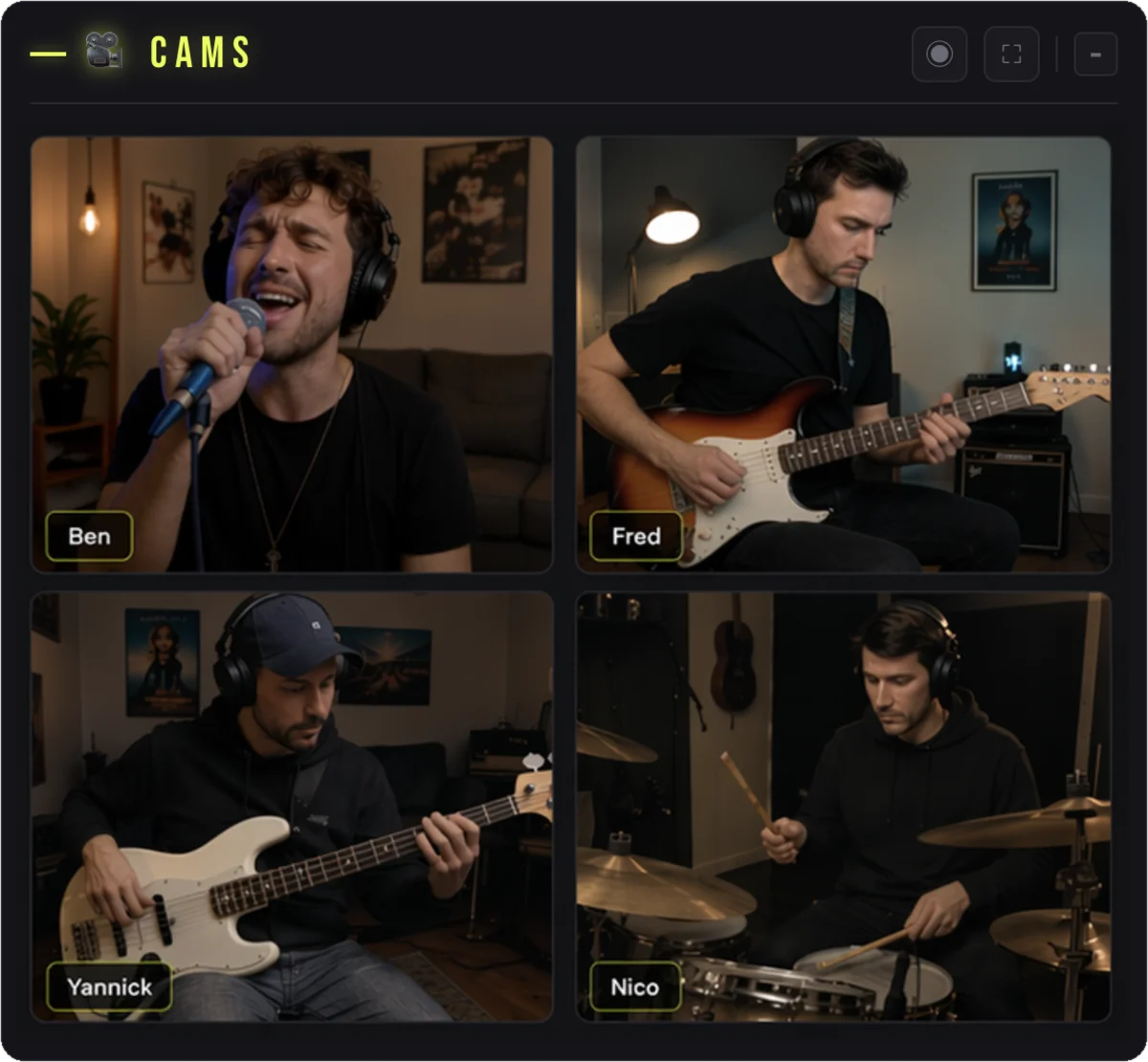 Caméras HD dans Jamodio