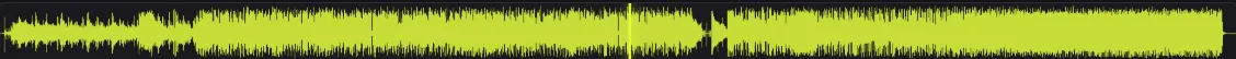 Forme d’onde du backing track